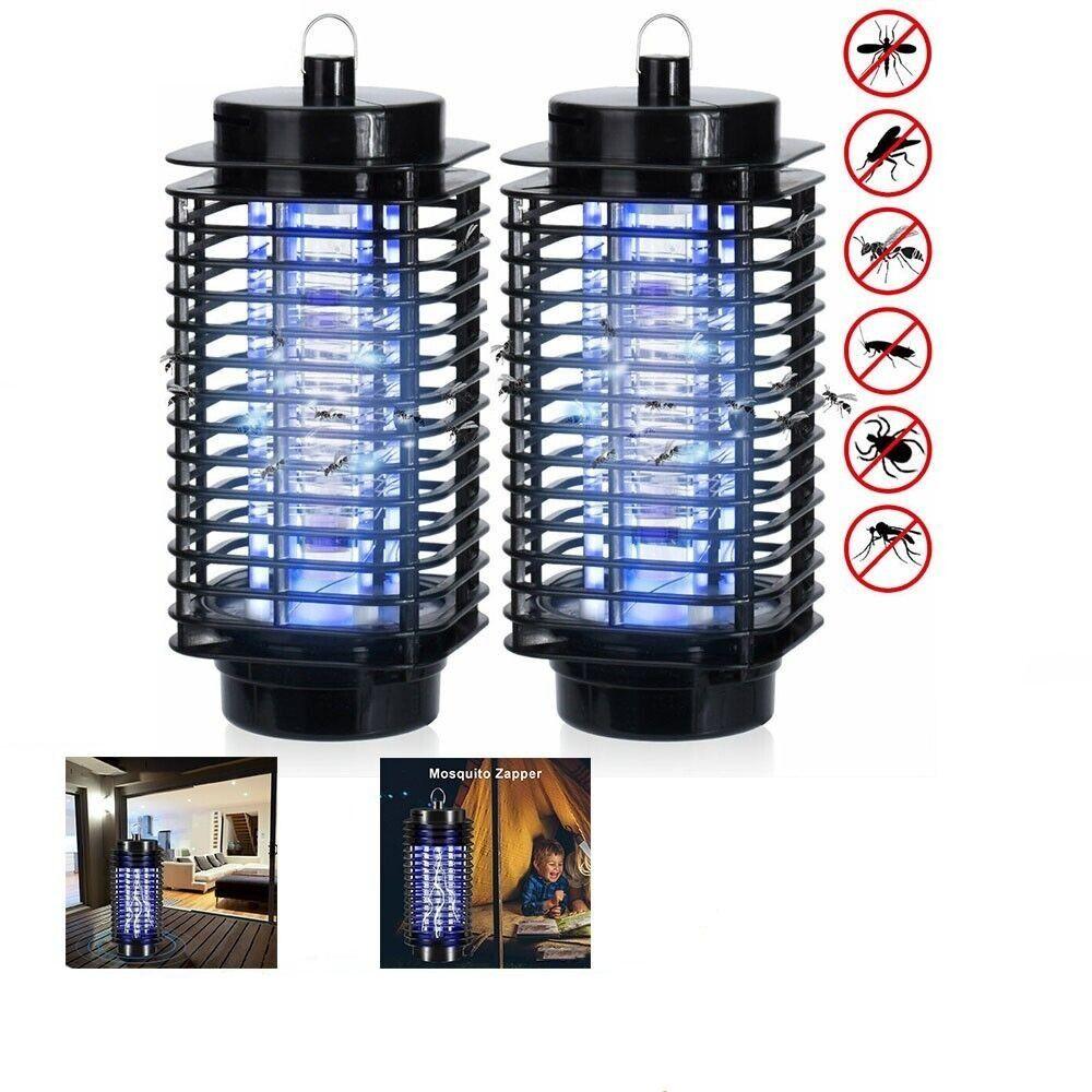 Electric Shock Mosquito Killer Lamp LED Fly Traps Trapping and Insect Killing Lamp  Office