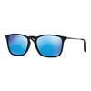 Ray-Ban Simple Casual Square Sunglasses Unisex Sunglasses 0RB4187F-601/55