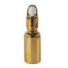 Gold Plating Essential Oil Bottle Dropper Empty Bottle 5-100ml Cosmetic Glass Blending Storage Bottle