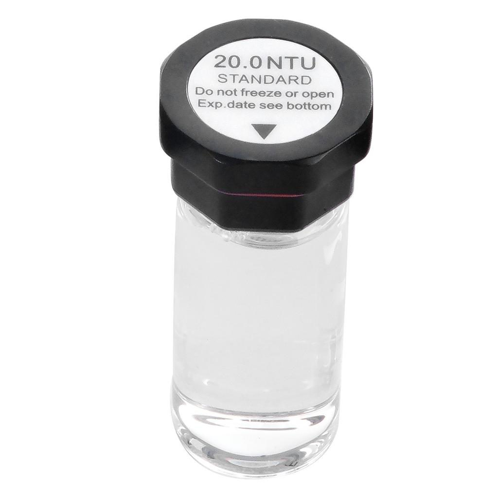 VEVOR Turbidity Calibration Solution Kit, 20/100/400/800 NTU, 20 ml Each, 4 PCS Standard Turbidity Solution Refill for TN1000 Turbiditymeter