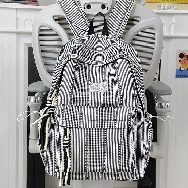 Schoolbag New College Style Female Student School Bag Junior High School College Student Casual Backpack Fashion Versatile Large Capacity Backpack