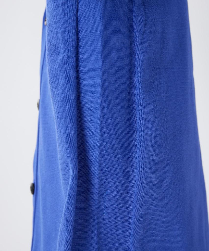 Snow Peak Knit Cardigan Size Water-Repellent KN-26SU002 (Men's/Women's, Blue, L)