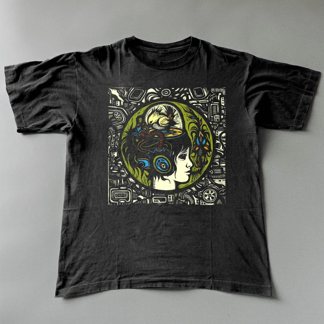 Disclosure - The Gathering Black Cotton Shirt All size S-5XL L92 XXXXL