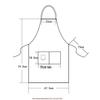 Unisex Japanese-Style Waterproof Oil-Proof Kitchen Apron with Custom Logo