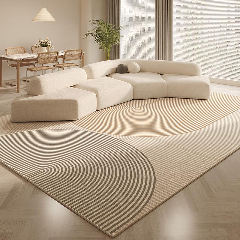 French Cream Carpet Living Room Silence Bedroom Atmosphere Sofa Tea Table Blanket Light Luxury Premium Cloakroom Floor Mat