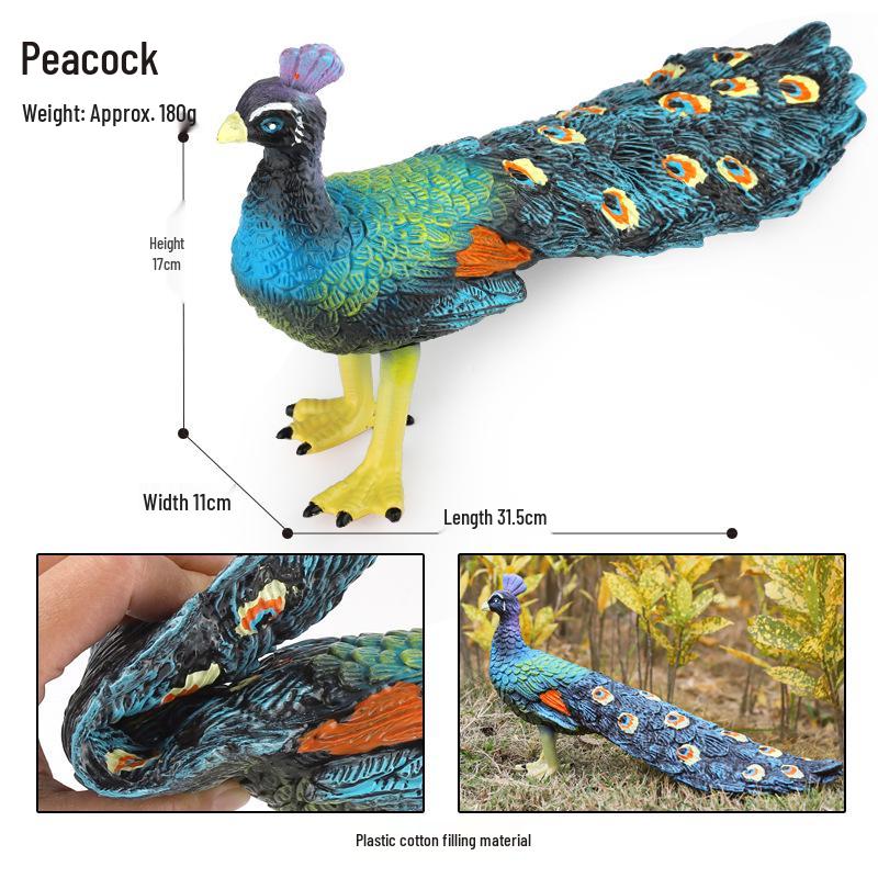 "Animal Simulation Soft Gel Toys: Cat, Dog, Shark, Elephant, Tiger Ornaments & Dolls for Kids"