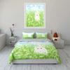 Cat-Themed Pastoral Art Set Soft Comfortable Duvet Cover Bedding Set Included 1*Duvet Cover & 2*Pillowcases Gift