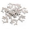 20pcs No Fade 316 Stainless Steel Double Loops Star Heart Cute Charms Pendant DIY Jewelry Findings for Necklace Bracelet