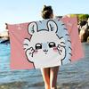 Cartoon M-MomongaS Microfiber Beach Towel Absorbent Quick dry Soft Yoga Swimming Resort Mountain Climbing Towel