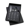 Stainless Steel Tableware 24-piece Set Small Waist Family Western Food Steak Knife, Fork and Spoon Set