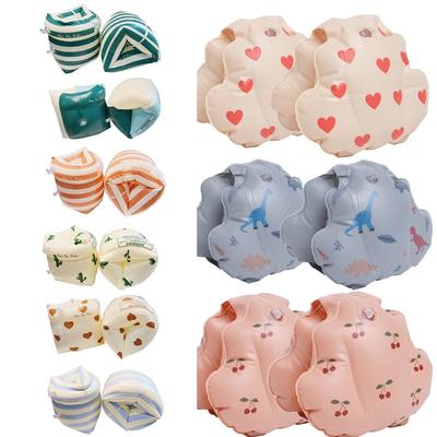 PVC Inflatable Buoyancy Rings Float Children Swimming Tube Arm Bands Durable Wear-Resistant Inflatable for Water Learning Sports