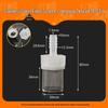 6-Minute Inner Thread Plastic Hose Connector with Water Pump Filter Screen