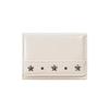 Pu Star Rivet Trifold Wallet Ultra Thin Multiple Slots Card Holder Large Capacity Compact Size Coin Pocket Daily Use