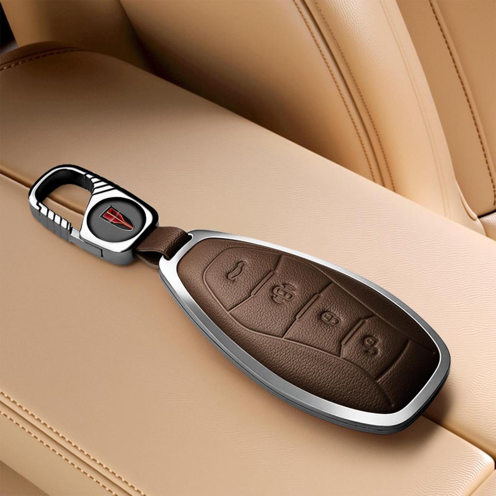 Luxury Key Cover for Hongqi HS5, HS7, H9, H5 - Premium Men's Car Key Shell