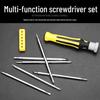 Multi-Function Small Screwdriver Set: Phillips, Torx, Triangle, Slotted, Double-Ended