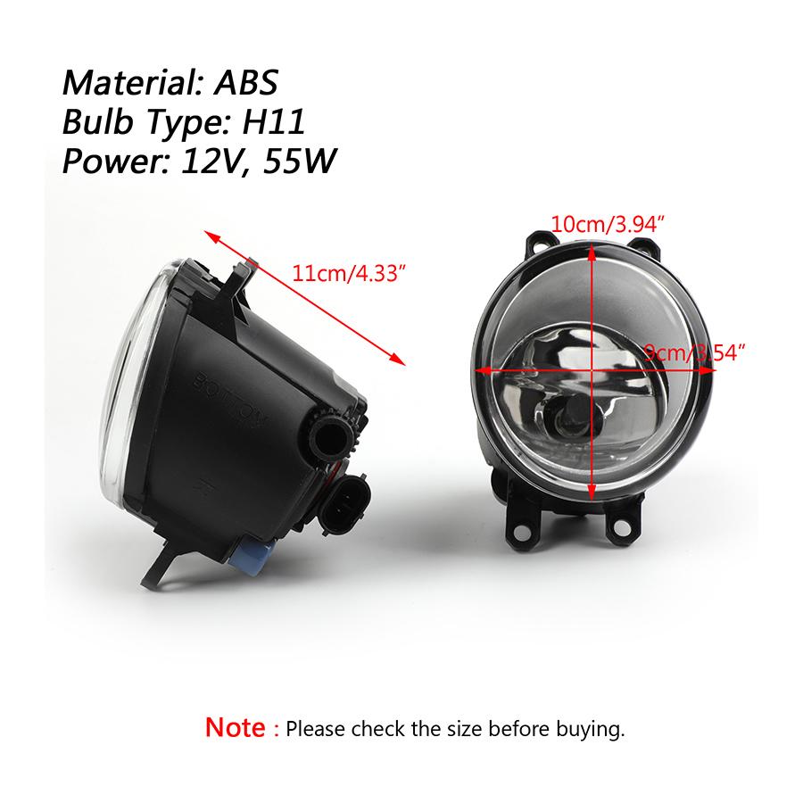 Pre Toyota Corolla Camry 2017 2018 Predný nárazník Hmlové svetlá Proti zahmlievacie svetlá 12V 55W