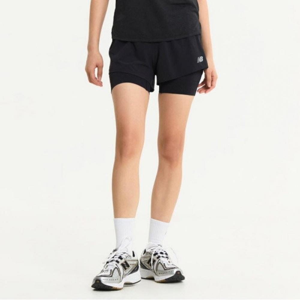 New Balance Women 2in1 Short Pants Nbnve4p012 19