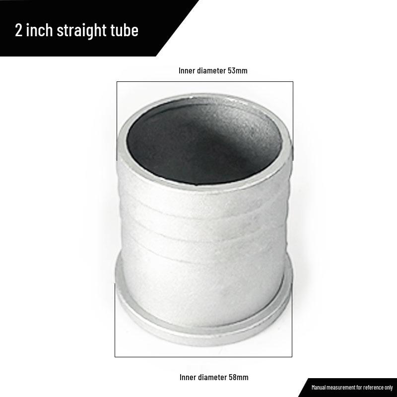 Gasoline Engine Water Pump Complete Accessory Set: Self-Priming Pump with 2/3/4 Inch Aluminum Connector, Straight Pipe, and Flat Washer.