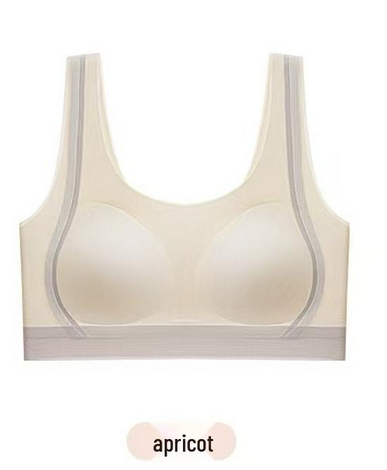 525 Nová dívčí tílka se širokými ramínky: Prodyšné, Pohodlné 2v1 Sportovní Spodní Prádlo pro Období Růstu