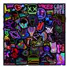 Neon Lights DIY Fine Laptop Stickers Multi-functional Workmanship