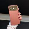 Großes Fenster Dünner Kameraobjektiv-Schutzhülle Für iPhone 17 Air 16 15 14 13 12 Pro Max Matt Galvanisierte Bildschirmschutz Anti-Drop Abdeckung