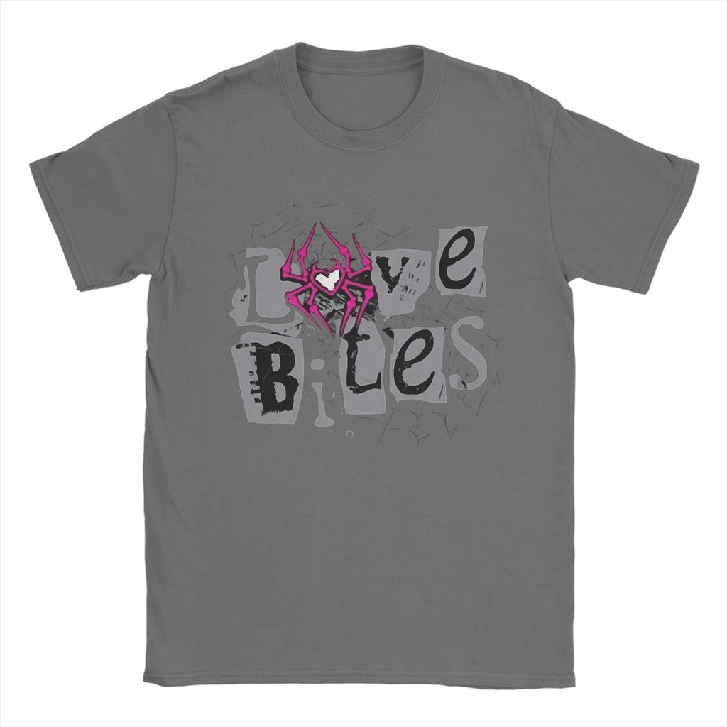 Men T-Shirts AJ Lee Love Bites Fashion 100% Cotton Tee Shirt Short Sleeve  T Shirts Round Neck Clothing Graphic Printed