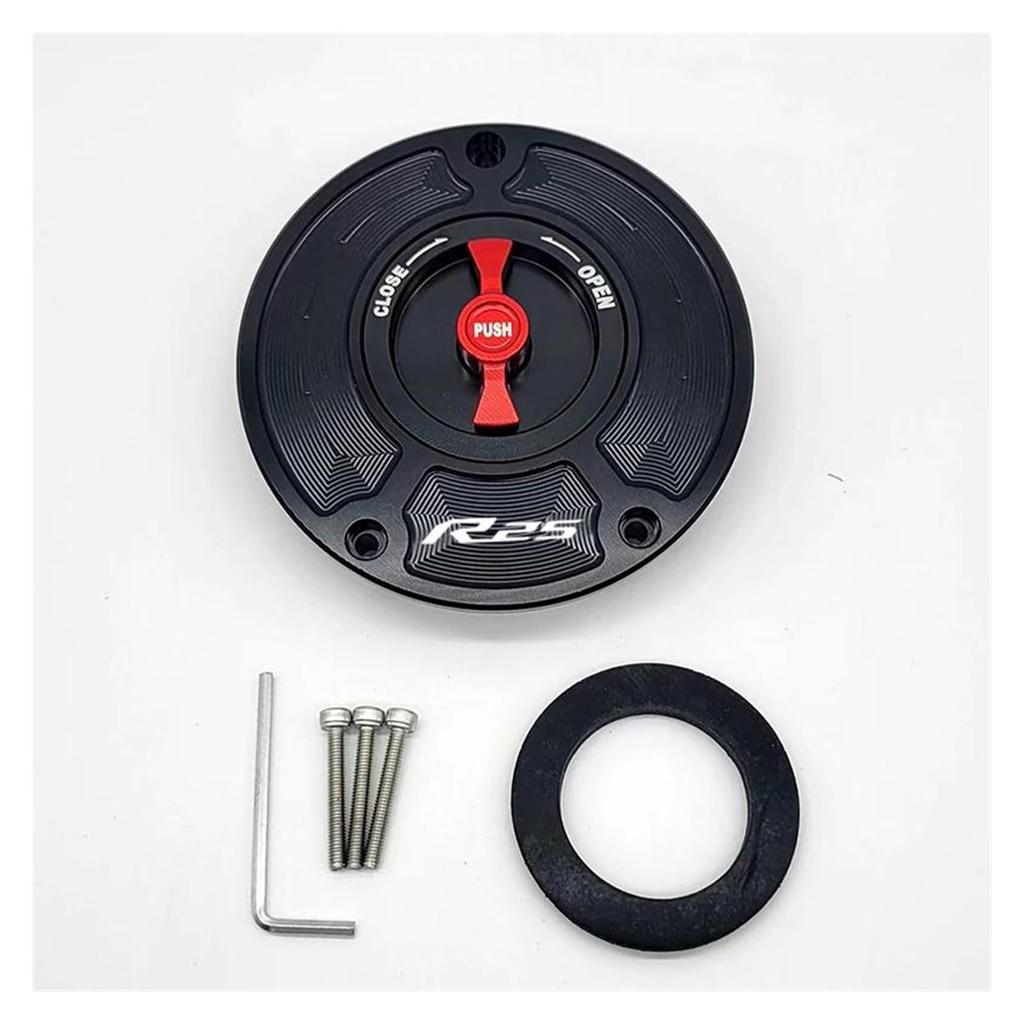 Tank Cover Motorcycle Keyless Quick Release Gas Fuel Tank Cap For Yamaha YZF R25