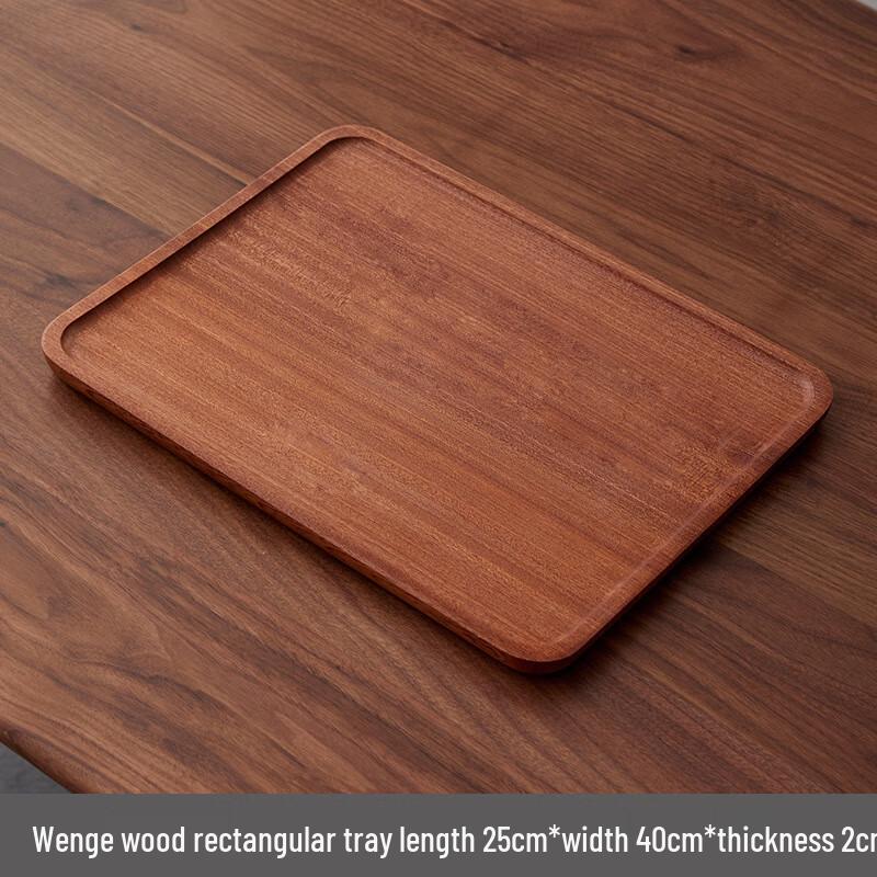Japanese Style Wenge Wood Serving Tray