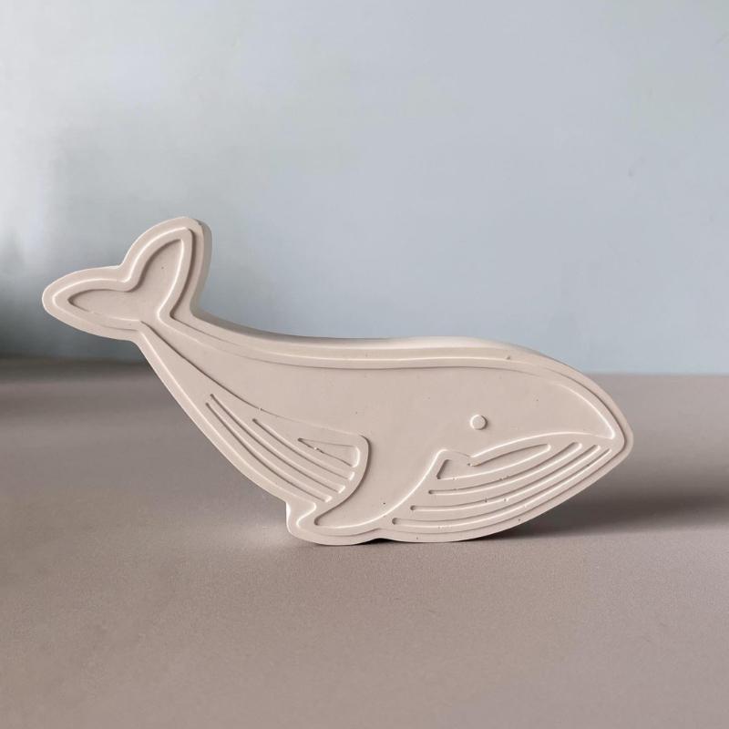 Tierform Silikonformen Gipsformen Epoxidharzformen Süße Wal Kerzenformen Schmuckformen Gießformen