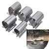 1 Pièce Serre-tube Robuste en Acier 40/45/50/53/55/57/60/63mm Acier Inoxydable Cerceau de Connexion Universel pour Tuyau d'Échappement Accessoires de Voiture