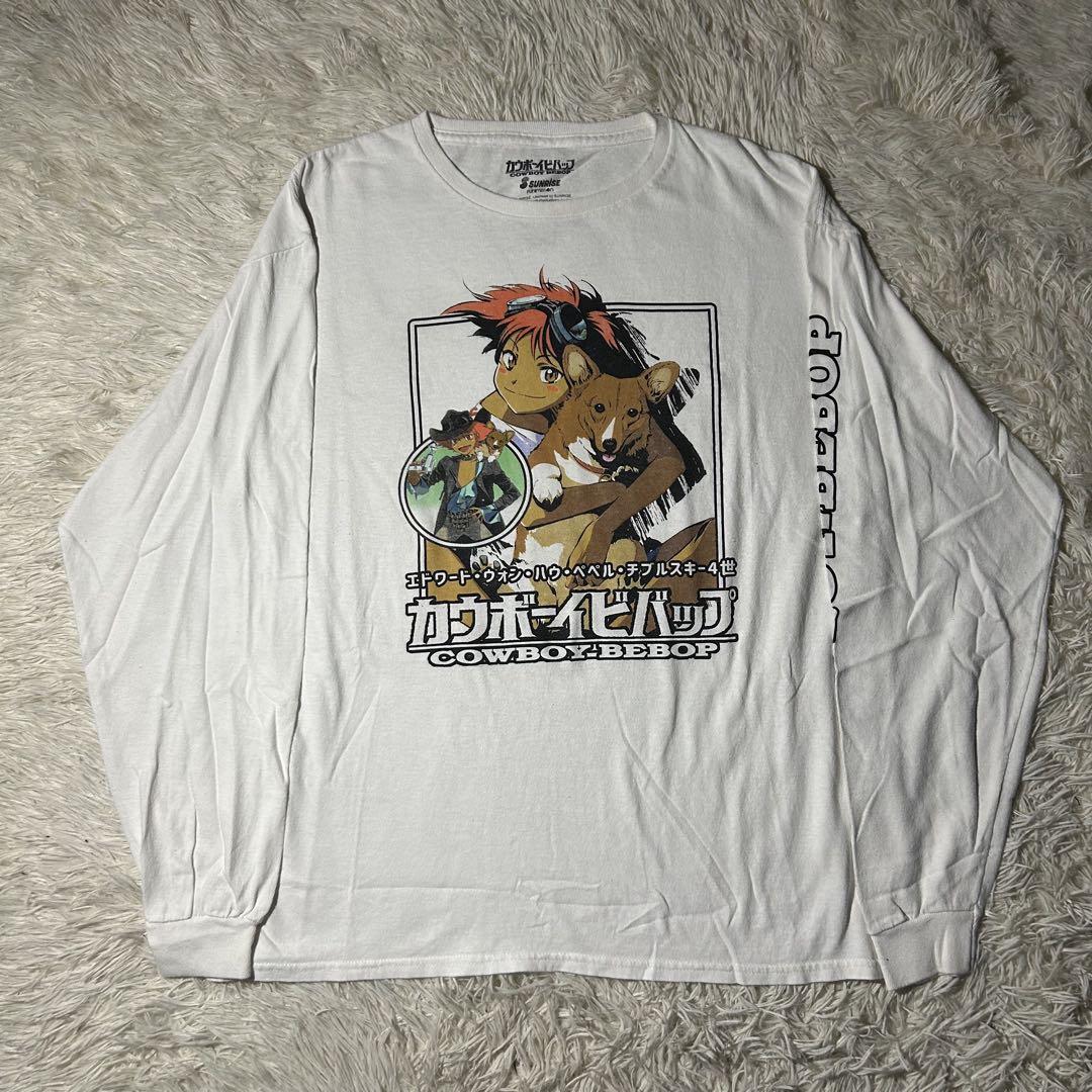

[USED] Rare 10s Cowboy Bebop Ain Ed Long T-Shirt Anime
