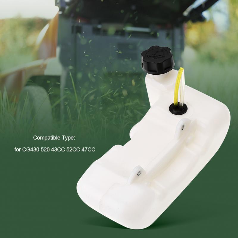 Trimmer Strimmer Brush Cutter Fuel Tank For CG430 520 43CC 52CC 47CC Replacement