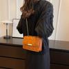 Fashion simple handbag 2025 autumn new casual foreign shoulder bag simple fashion small messenger bag tide