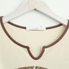 Women's Short Sleeve Large Size V Neck Short Sleeve Casual Fashion Positive Shoulder Short Top