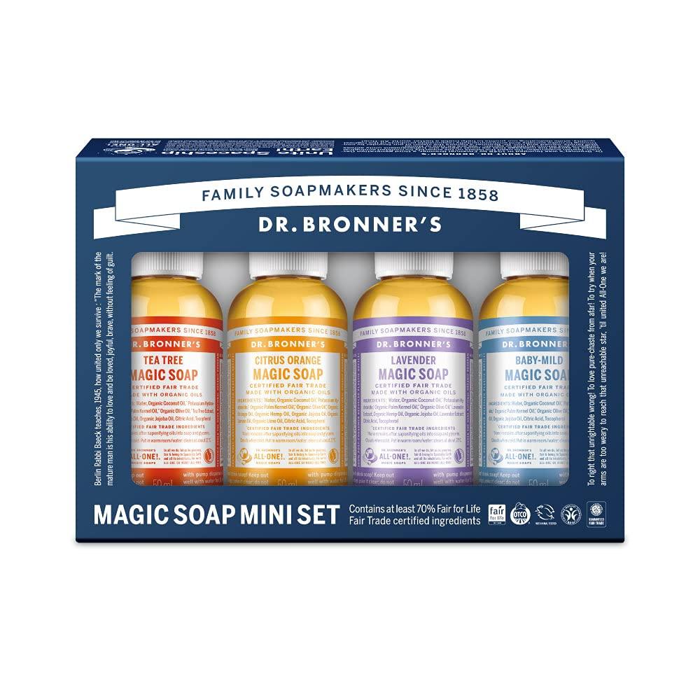 Magic Soap Mini Set 59ml x 4 bottles Organic Soap Dr. Bronner's