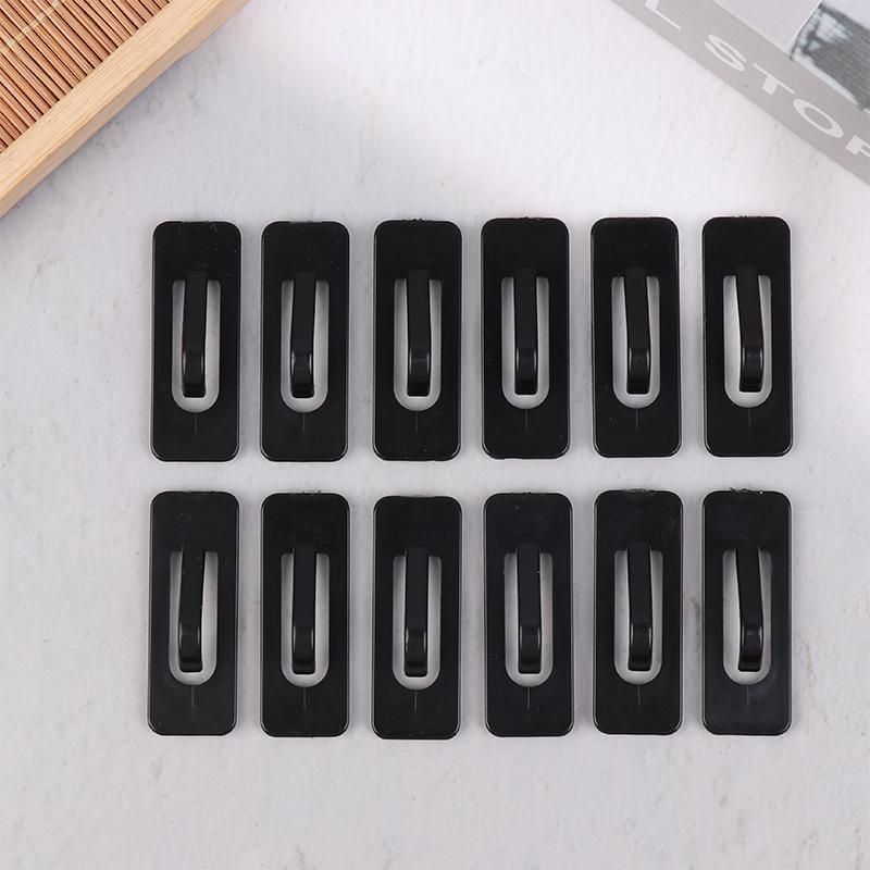 12Pcs Car Cup Holder Limiter Fixing Clip Self-adhesive Auto Water Cup Slot Limit Pad Universal Bottle Console Slot Slip Limiter