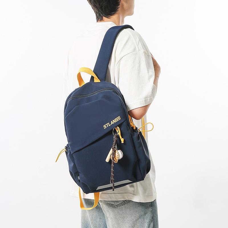 Premium Sense Backpack Female Large Capacity Leisure Student Class Schoolbag Outdoor Mountaineering Lightweight Travel Backpack