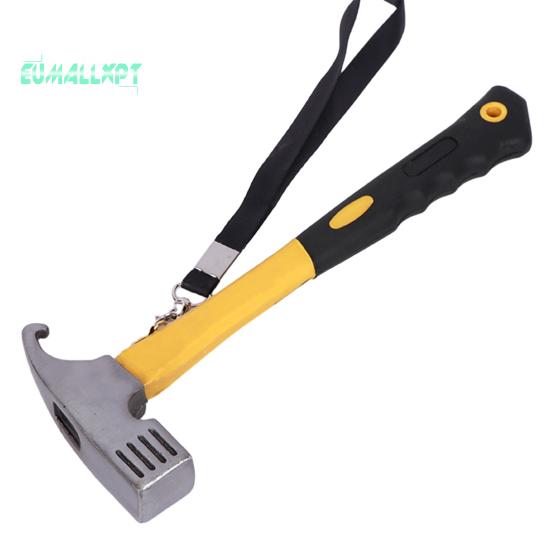 Camping Hammer with Stake Puller Ergonomic Handle Rustproof Corrosion Resistant Outdoor Tent Hammer Camping Supplies