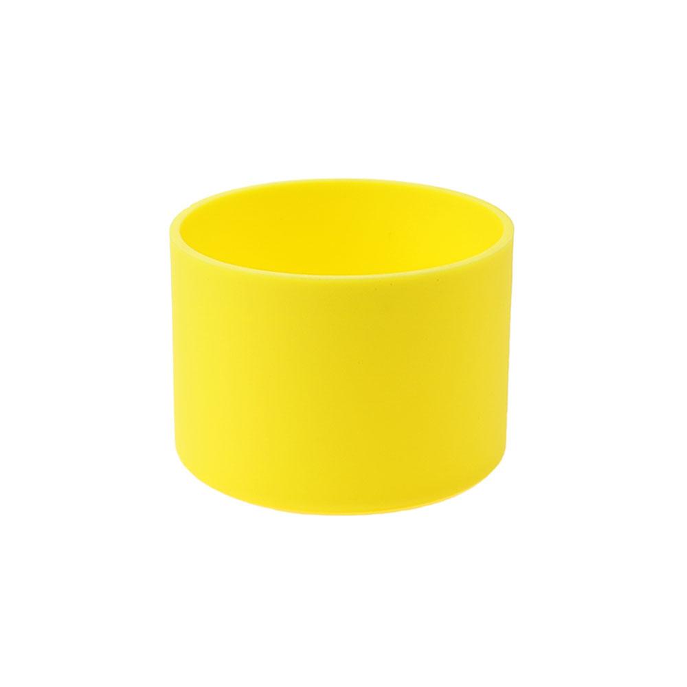 18 Colors 6.5CM Silicone Heat Insulation Bottom Cover 65MM Cup Bottom Cover Anti Slip Sleeve Sheath Coasters Bottom Ring
