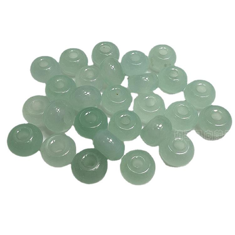 Ice-Green 8x14mm Quartzite Abacus Beads for DIY Jewelry