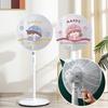 Breathable Fan Safety Protective Mesh Cartoon Mesh Fan Cover Cute Electric Fan Cover  Summer