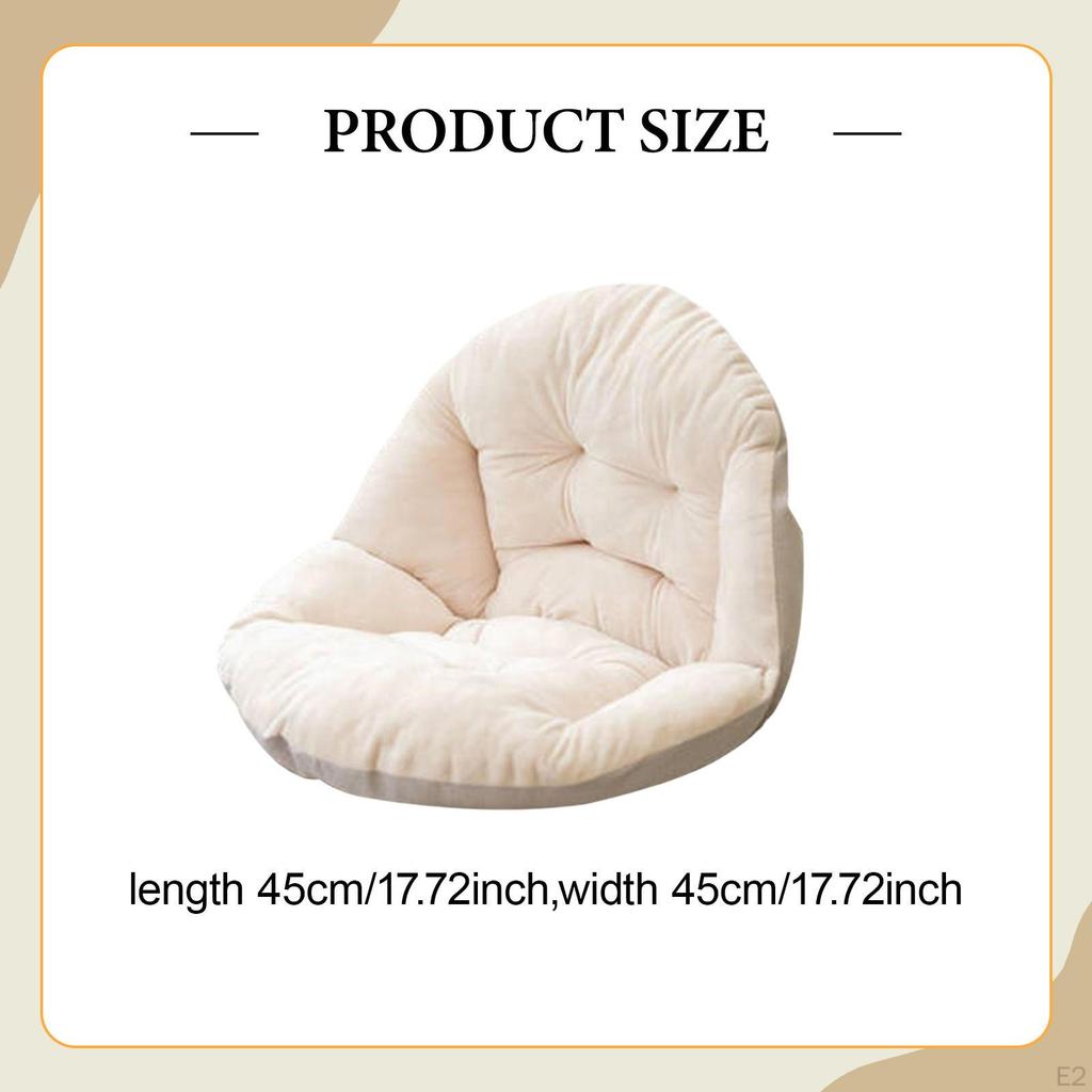 Chair Cushion with Backrest, Comfortable And Thick, Hanging Basket Cushion, Pillow for Home, Indoor