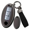 [ontto] Smart Key Case Key Holder Alloy + PU Leather