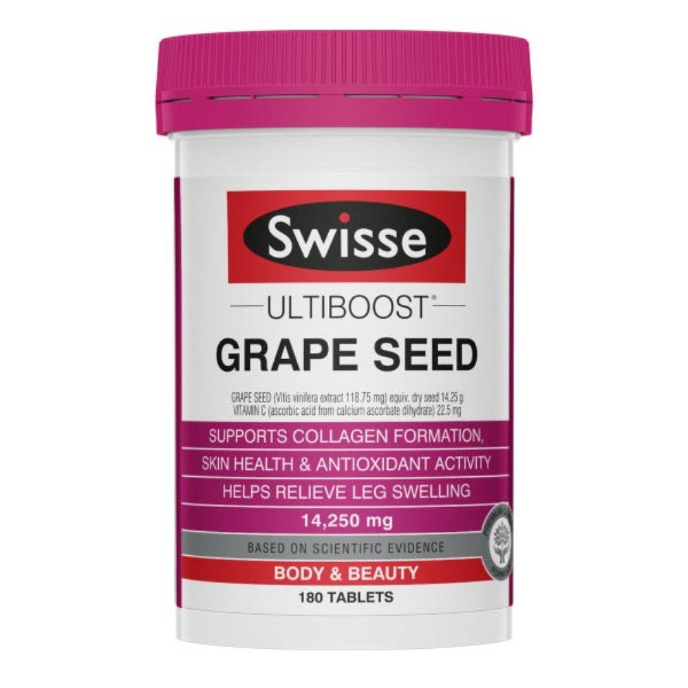 [SWISSE] GRAPE SEED 14250mg 180Tabs