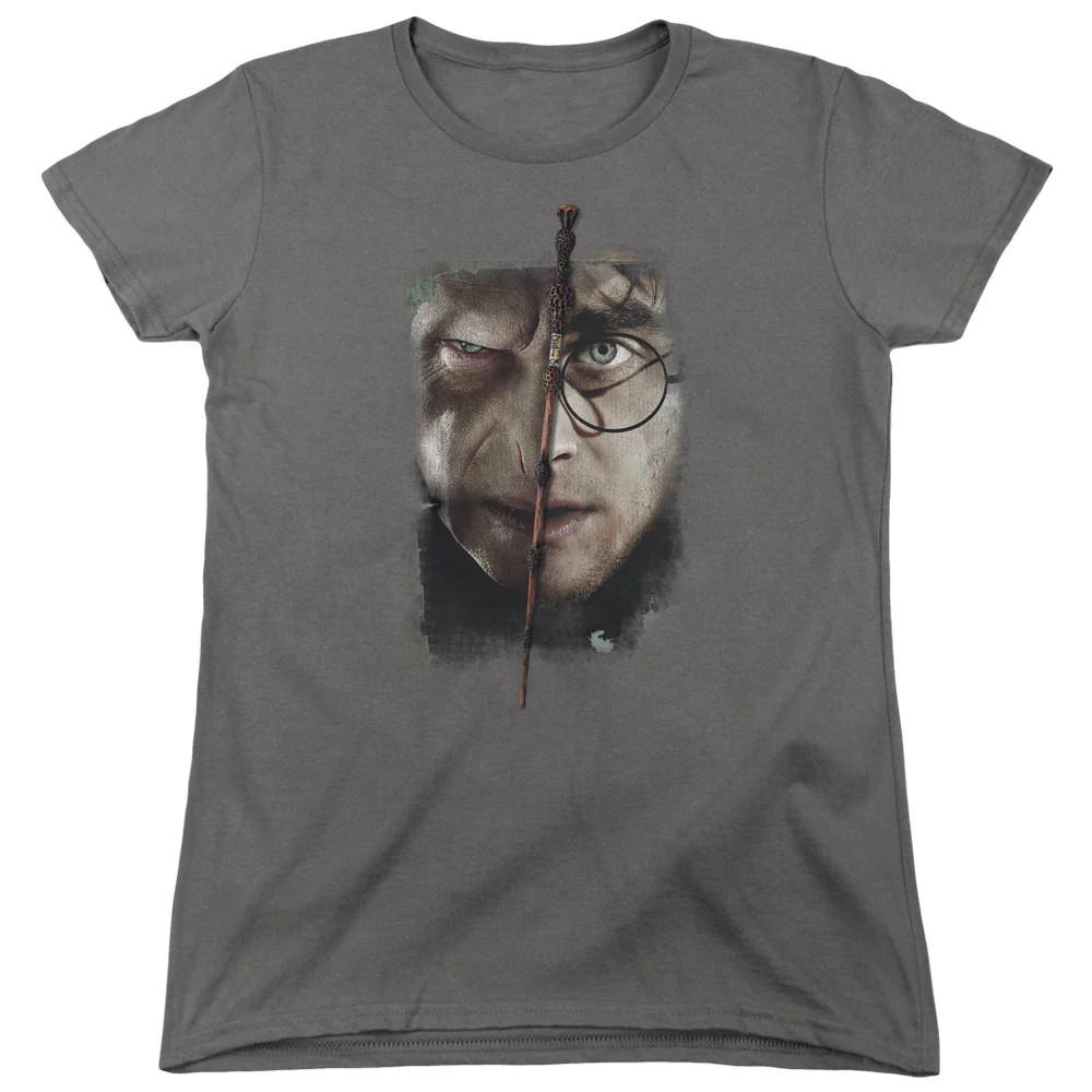 

Harry Potter It All Ends Here Womens T Shirt Charcoal 2XL