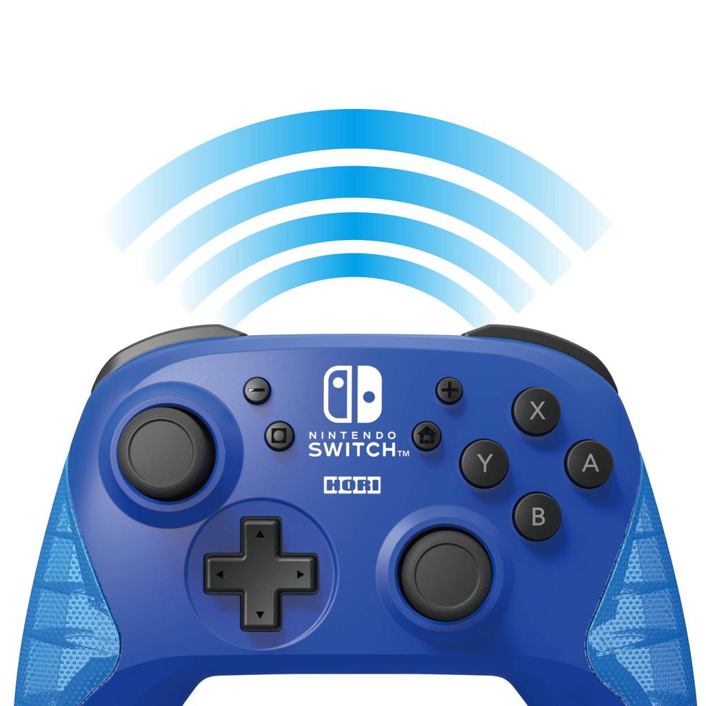Licensed Wireless Horipad for Nintendo Switch with Nintendo [Nintendo Product] (Blue) [Compatible Switch]