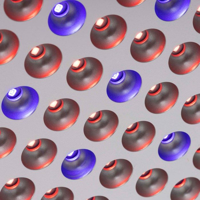 Lampe de croissance des plantes 225 LED, panneau suspendu pour éclairer la culture des légumes, des fleurs, 36 W