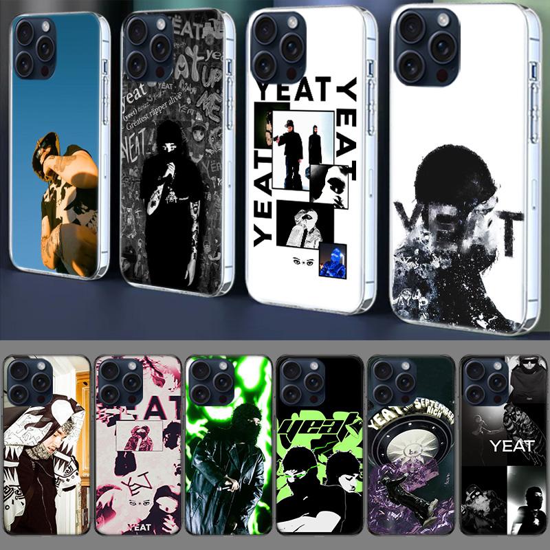 Yeat Rapper AfterLyfe Transparante Telefoonhoesje Voor Iphone 17 Air 16 Pro Max 15 Pro 14 Plus 17E 16E 11 13 12 Mini Hoesjes Fundas Cell