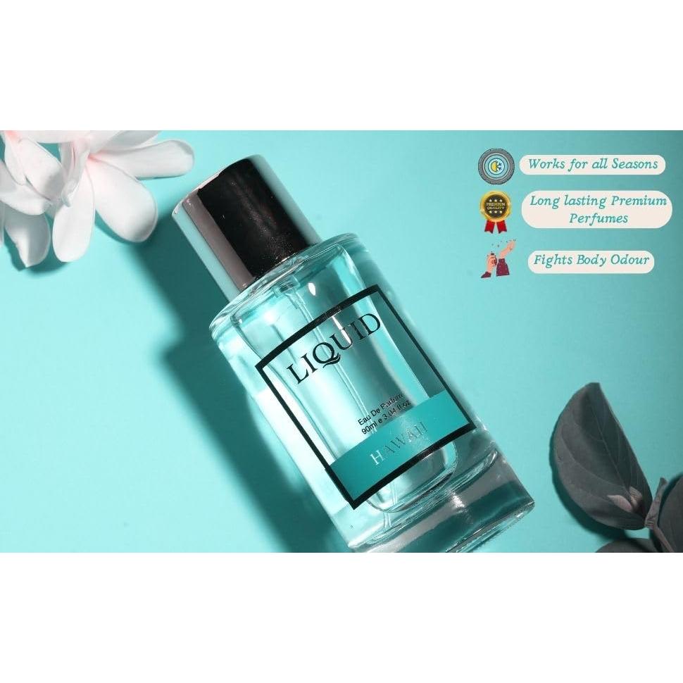 Hawaii Luxury Unisex Eau De Parfum (EDP) - 90ml, Blend of Fruity & Floral Fragrance/Scent | Experience the Tropical Paradise