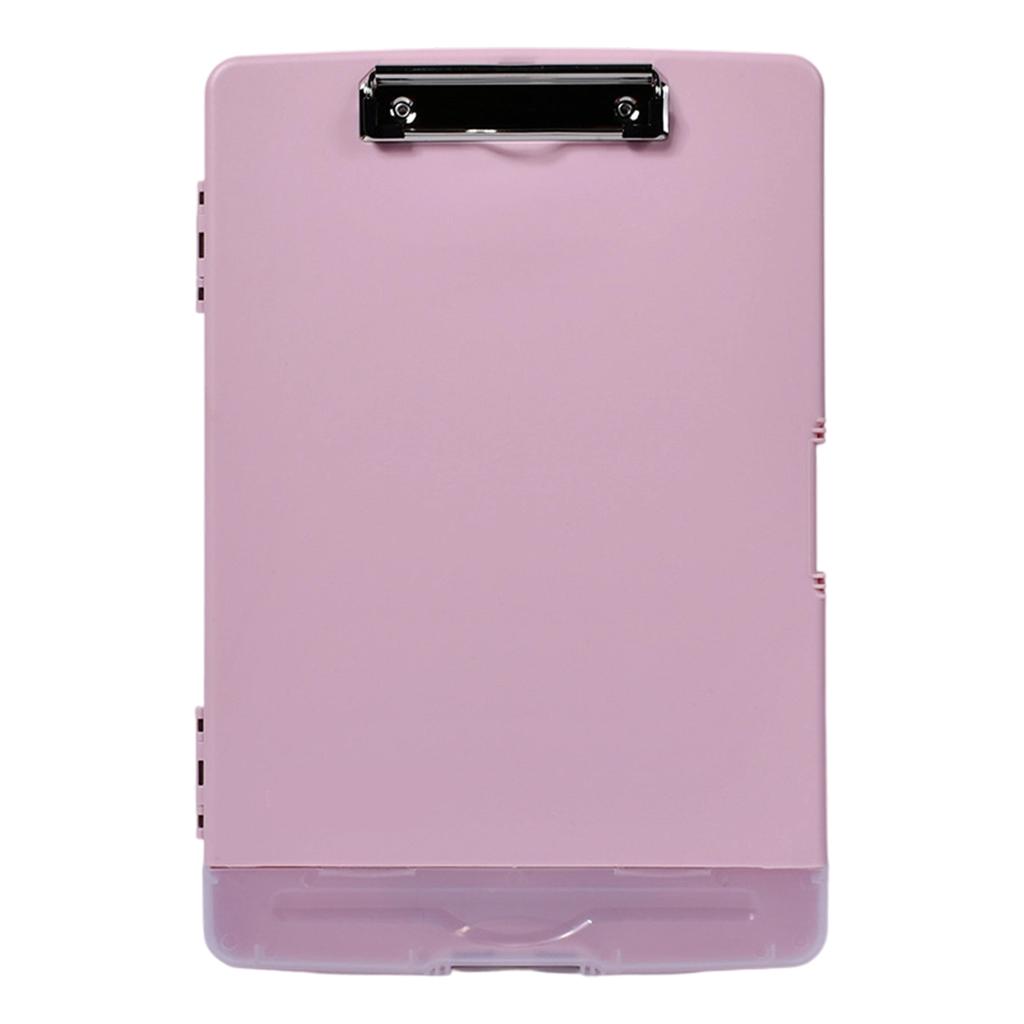 Portable Nursing Clipboard Writing Board File Organiser with Clipboard Pen Case Document Storage Case For Office School